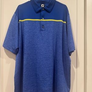 FootJoy Men's Blue Polo Shirt